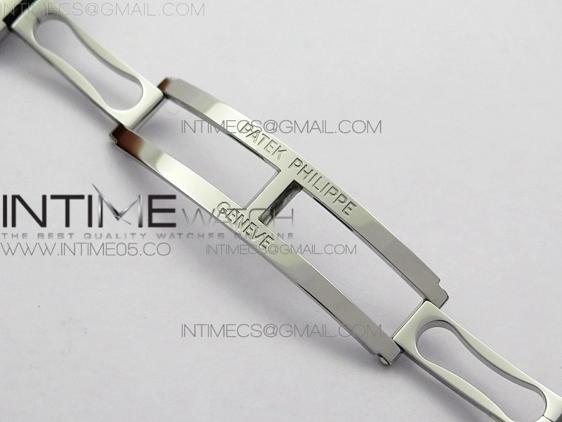 NAUTILUS 5726 SS GRF 1:1 BEST EDITION GRAY DIAL WORKING ANNUAL CALENDARON SS BRACELET A.324 V2